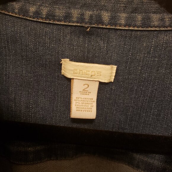 Chico's Jean Jacket - Picture 12 of 12